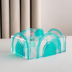 กล่องของขวัญทำจากอะคริลิคทนทานพร้อมดีไซน์หรูหราเหมาะสำหรับใส่ลูกกวาดขนมหวานและโอกาสในงานเทศกาล - Product Image 3