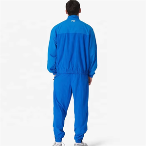 Combinaisons de jogging pour hommes respirantes et coupe-vent en nylon avec fermeture éclair, survêtement d'hiver avec veste pour les activités de plein air - Product Image 3