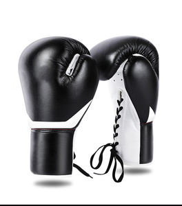 Gants de boxe en cuir PU de haute qualité, toutes tailles, personnalisés, légers, respirants, avec poignées, pour sports de plein air - Product Image 3