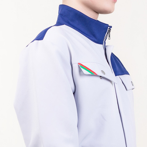 FMF <b>Men's</b> Worker Uniform Breathable Anti-Dust Safety Oversized Cotton Grey ODM/OEM <b>Overalls</b> Convenient Workwear Style - Product Image 6