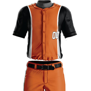 Uniformes de Béisbol de Diseño Único Hechos en Pakistán, Uniformes Deportivos con Logotipo Personalizado Impreso para Venta en Línea, Uniformes de Béisbol Ligeros - Product Image 4