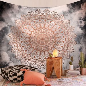 Tapiz Rectangular de Pared de Alta Calidad para Decoración Festiva, Directo de Fábrica, Manta India Personalizada, Tapiz Bohemio para Colgar en la Pared - Product Image 2