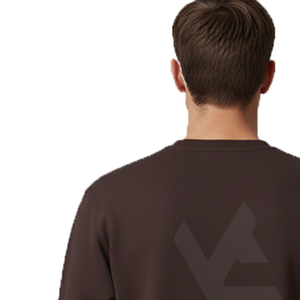 High Quality 100% Cotton Winter Plain Dyed Long Sleeve Pullover Mens Sweatshirt Customized Blank Crewneck Streetwear Oversized - Product Image 4