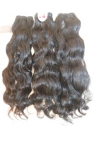 Extensions de cheveux humains 100% naturels non traités, bruts, ondulés, couleur naturelle, sans nœuds, sans perte, durée de vie 2-3 ans