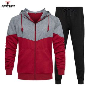 Chándal Unisex de alta calidad, nuevo estilo, conjunto de Jogger de 2 piezas con pantalones Cargo, chándales de entrenamiento de patrón sólido para invierno - Product Image 6