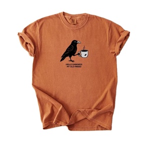 Camiseta de manga corta con estampado personalizado para hombre y mujer, 100% algodón, corte holgado para primavera y verano - Product Image 2