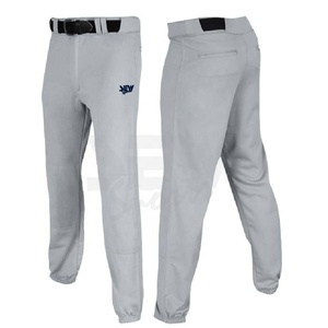 Nouveau style de pantalons de baseball longs de sport à sublimation vierge personnalisé OEM pour hommes pantalons de baseball pour jeunes et ensemble pantalon de baseball uni - Product Image 2