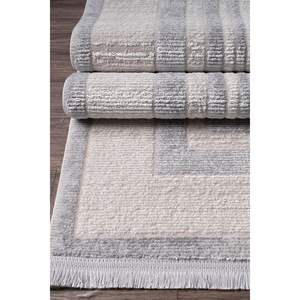 Alfombra tejida acrílica Nora Comfort 7301 con flecos rectos Diseño moderno Origen de Turquía-Juego de alfombras suaves y elegantes - Product Image 4