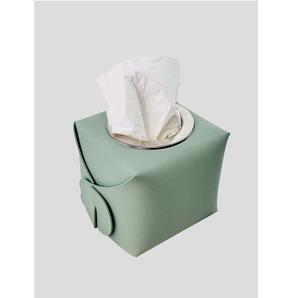 Sac de rangement vintage en cuir pour camping et voiture, avec un design artisanal durable, personnalisable pour une utilisation dans la salle de bain - Product Image 3