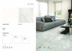 Carreaux de sol et de mur en porcelaine brillante 1200x1200, dalle de grand format tendance - Product Image 2