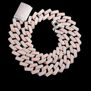 Collar de Cadena con Eslabones de Diamantes de Imitación con Corte Esmeralda en Plata 925, Regalo Personalizado de Lujo VVS - Product Image 6