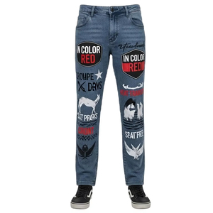 กางเกงผ้าแคนวาสสำหรับผู้ชายกางเกงแนวสตรีทผ้าแคนวาสแบบแห้งเร็วพิมพ์ลายน้ำหนักเบาระบายอากาศได้ดี - Product Image 4
