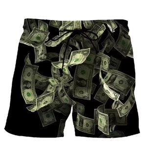 Moins cher prix séchage rapide court hommes plage Shorts de bain grande taille imprimé imperméable maillot de bain natation maillots de bain pour hommes - Product Image 1