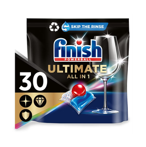 Finish Powerball Ultimate Plus All in 1 <b>Dishwasher</b> Capsules, 30 Count (Standard Pack) - Product Image 3