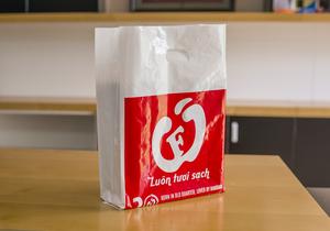 ถุงช้อปปิ้งพลาสติกไดคัทพิมพ์ลายแบบกำหนดเอง - Product Image 2