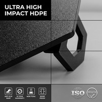Tablero Rebotador de Fútbol Profesional con Doble Asa, Pared de Pases para Entrenamiento en Interiores, Venta al por Mayor de Fábrica