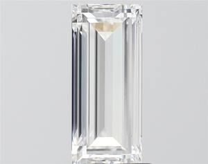 Diamante Cultivado en Laboratorio, Corte Baguette, 2.07ct, E VVS2 - Product Image 3