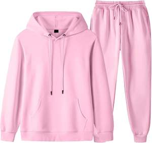Survêtement personnalisé pour femmes 2 pièces chemise et pantalon de survêtement survêtement d'hiver survêtement de jogging à cordon pour femmes - Product Image 5
