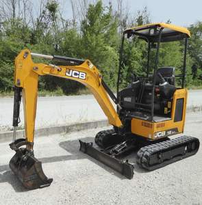 Miniexcavadora y Retroexcavadora JCB 18Z-1 con Motor Koop, Bomba de Alta Capacidad y Caja de Cambios |   Equipo de Construcción - Product Image 1