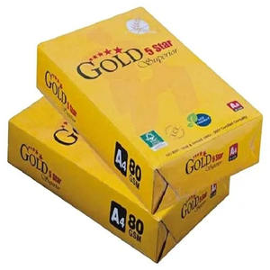 Papel de impresión de alta calidad, papel de uso de oficina escolar en blanco, papel A4 Gold Star 80 GSM de Tailandia, superventas - Product Image 6