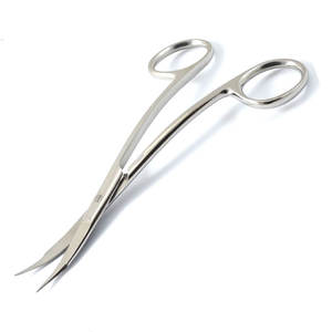 Instruments dentaires chirurgicaux à double courbure Ciseaux dentaires à pointes fines - Product Image 1