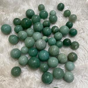 Ensemble de sphères en pierre précieuse naturelle de 16 à 25 mm, vente en gros, petite taille, pierre de guérison, décoration de chakra, énergie Reiki, polie, tendance - Product Image 5