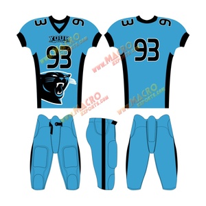 Comfortable Breathable Plus <b>Size</b> Custom American <b>Football</b> Uniform with Custom Logo and Brand Name - Product Image 1