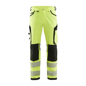 Fait sur mesure 2025 pantalons de sécurité réfléchissants haute visibilité pour hommes vêtements de travail décontractés légers pour la sécurité cargo haute visibilité - Product Image 4