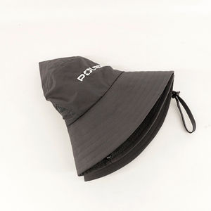 Chapeau de soleil à large bord pliable à séchage rapide UPF 50 Broderie Chapeau de pêcheur Chapeau de sport personnalisé Golf Course à pied Chapeau de seau avec cordon - Product Image 3