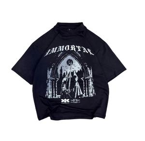 Wholesale Luxury Men's High Quality Regular Fit 100% Cotton 280GSM <b>T</b>-<b>Shirt</b> Solid Pattern Quick Dry Breathable Anti-Wrinkle - Product Image 1