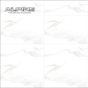 ALPINE Elegance Marbre 600x600mm Modèle numérique de surface brillante pour mur et sol-NIL BLUE Application de carreaux par Novac Ceramic - Product Image 3