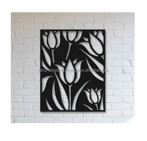 Decoraciones de pared de metal de aluminio de alta tendencia para el hogar, sala de estar, artes de pared de lujo hechas a mano a precios bajos para exportar desde la India - Product Image 2