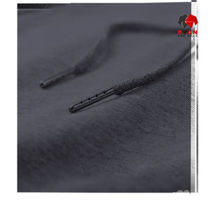 Short chaud tissé solide à séchage rapide avec impression de logo sur le devant pour hommes adultes et enfants-High Street Style Mid Elastic Waist - Product Image 5