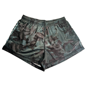 Short de rugby personnalisé de haute qualité, couleur camouflage, noir uni, rayures blanches, deux tons, design, short de rugby avec poches - Product Image 1