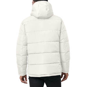 Vente chaude hommes sublimé décontracté doudoune respirant à capuche pleine fermeture éclair à manches longues chaud Streetwear hiver doudoune - Product Image 2