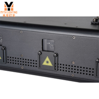 Laser d'animation RGB professionnel à 6 faisceaux avec contrôle DMX512 pour spectacles sur scène et performances en direct
