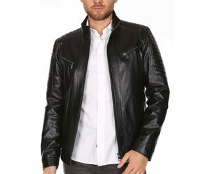Veste en cuir pour homme à capuche coupe-vent respirante à la mode d'hiver avec logo sur le devant, couleurs et tailles personnalisables, vente chaude - Product Image 6