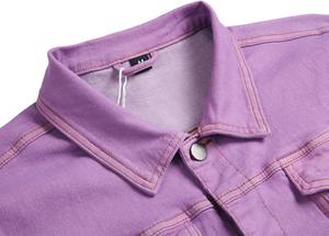 Custom <b>Men</b> Distressed <b>Denim</b> <b>Jacket</b> Suppliers Stylish Casual Outerwear Manufacturers Fashion Trendy Vendors Wholesale Clothing - Product Image 5