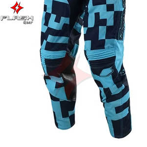 Pantalon de moto et de motocross imprimé pour l'hiver, pantalon de sport de course tout-terrain avec protections intégrées pour les genoux et équipement de protection - Product Image 3