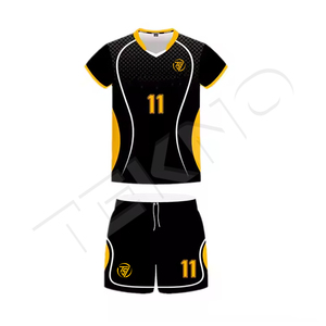 Ensembles d'uniformes de volley-ball personnalisés fabriqués en usine vêtements d'équipe uniformes de volley-ball de couleur personnalisée pour adultes par sublimation professionnelle - Product Image 2