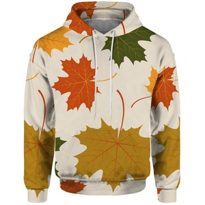 Sublimation imprimé nouveau coton pull Premium respirant élégant hommes sweats à capuche 2025 personnaliser conception sweats à capuche hommes - Product Image 2