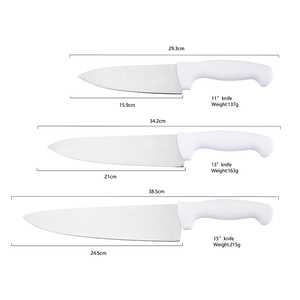 มีดเชฟสแตนเลสมีดหั่นสำหรับใช้ในครัวด้ามจับบริการ ODM - Product Image 2