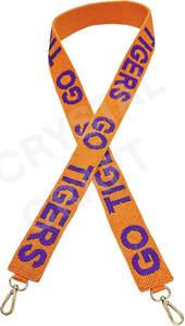 Forma y diseño personalizados Go Hogs Seed Bead Correas para bolsos Accesorios de moda Correa para monedero con cuentas - Product Image 5