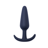 Plug anal en silicone écologique pour débutants, pour femmes et hommes - 4 tailles (21g/33g/71g/93g) Étanche IPX7 Confortable Base en T Ultra-léger