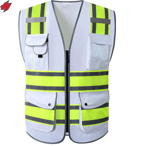 Chaleco Reflectante de Seguridad Personalizado, Informal, Transpirable, con Detalle de Botones, Alta Visibilidad - Product Image 1