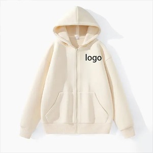 Sweat à capuche en polaire tricoté pour homme, coupe-vent, écologique, avec broderie de logo personnalisé, marron, style urbain, grandes tailles, collection hiver - Product Image 4