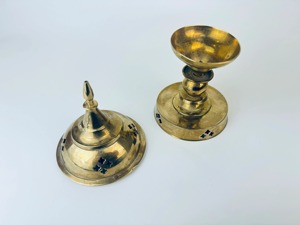 Nouveau Design brûleur d'encens brûleur d'encens moderne pour culte Temple salle de méditation 2026 Style laiton brûleur d'encens décoratif - Product Image 5