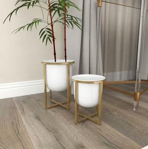 Handmade Cao Nhà Máy Kim Loại Đứng Trong Nhà Và Ngoài Trời Mọng Nước Hoa Nồi Chủ Trang Trí Hoa & Cây Đứng - Product Image 6