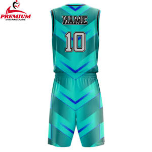 Personalizado personalizable barato 100% poliéster Reversible sin mangas baloncesto Jersey secado rápido transpirable entrenamiento uniforme conjunto - Product Image 4