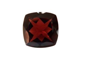 Piedra granate Color rojo Cojín Forma Corte Piedra granate Piedra preciosa suelta Joyería de alta calidad Piedra preciosa 10X10MM Granate rojo natural - Product Image 2